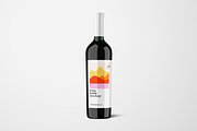Wine Bottle Mockup, a Packaging Mockup by Mockupdaddy (Thumbnail 9 of 22)