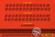Trust Parade Typeface, a Blackletter Font by alit design (Thumbnail 10 of 17)