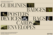 Corporate branding mockups, a Product Mockup by Creatoom (Thumbnail 2 of 10)