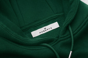 Logo Mockup Label Tag Hoodie