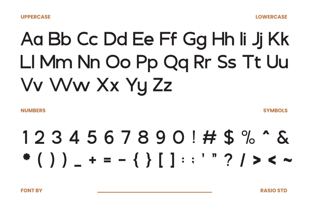 Bredia Modern Clean Sans Serif Font, a Sans Serif Font by Rasio Studio (Photo 2 of 8)