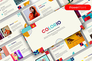 Colorio – Creative PowerPoint, a Presentation Template by kreatifreya (Thumbnail 1 of 5)