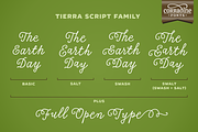 Tierra Script, a Script Font by Corradine Fonts (Thumbnail 2 of 15)
