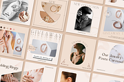 Jewelry Social Media Canva Template, a Templates & Theme by Kindelight (Thumbnail 3 of 5)