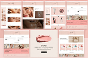 Monica Cosmetic Shop WordPress Theme, a WordPress Template by ThemesRain (Thumbnail 2 of 3)