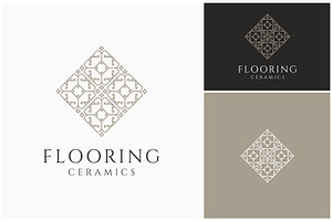Ceramic Tiles Flooring Wall Logo, a Branding & Logo Template by ika trisiana