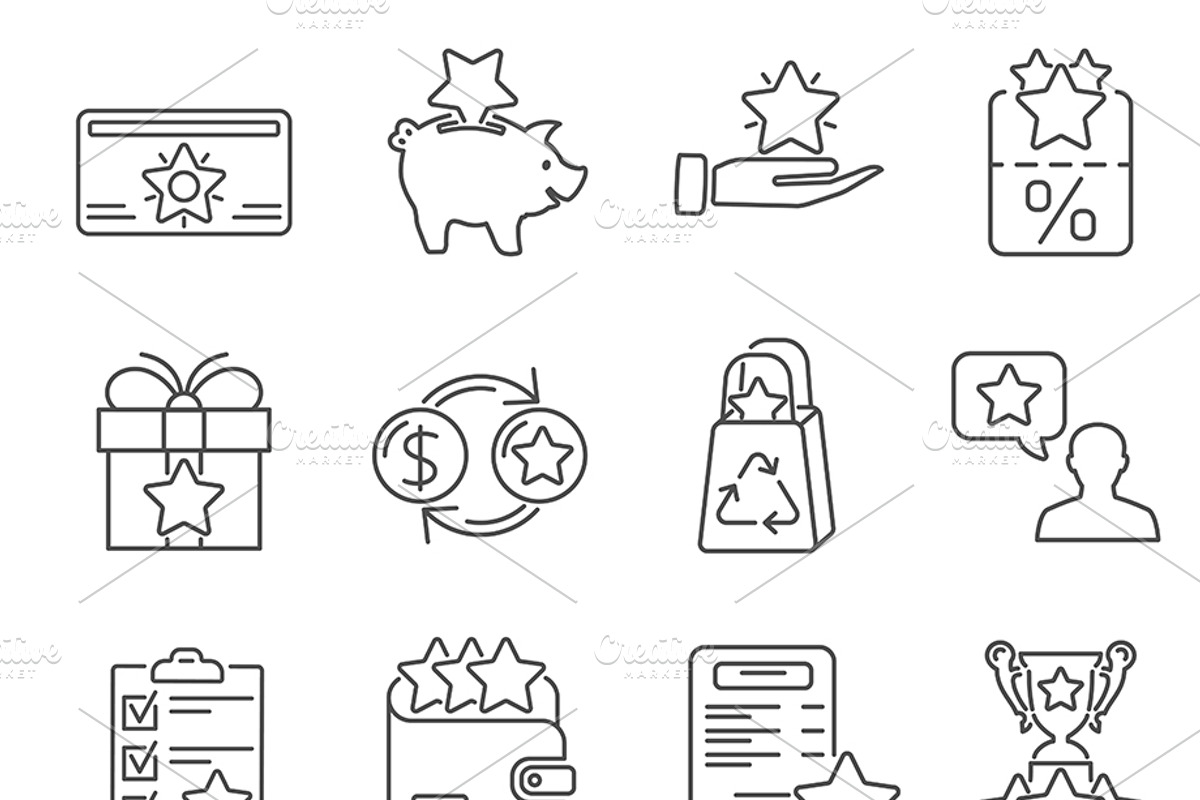 Customer Loyalty Programs Banners, a Person Illustration by TAlex (Photo 3 of 6)