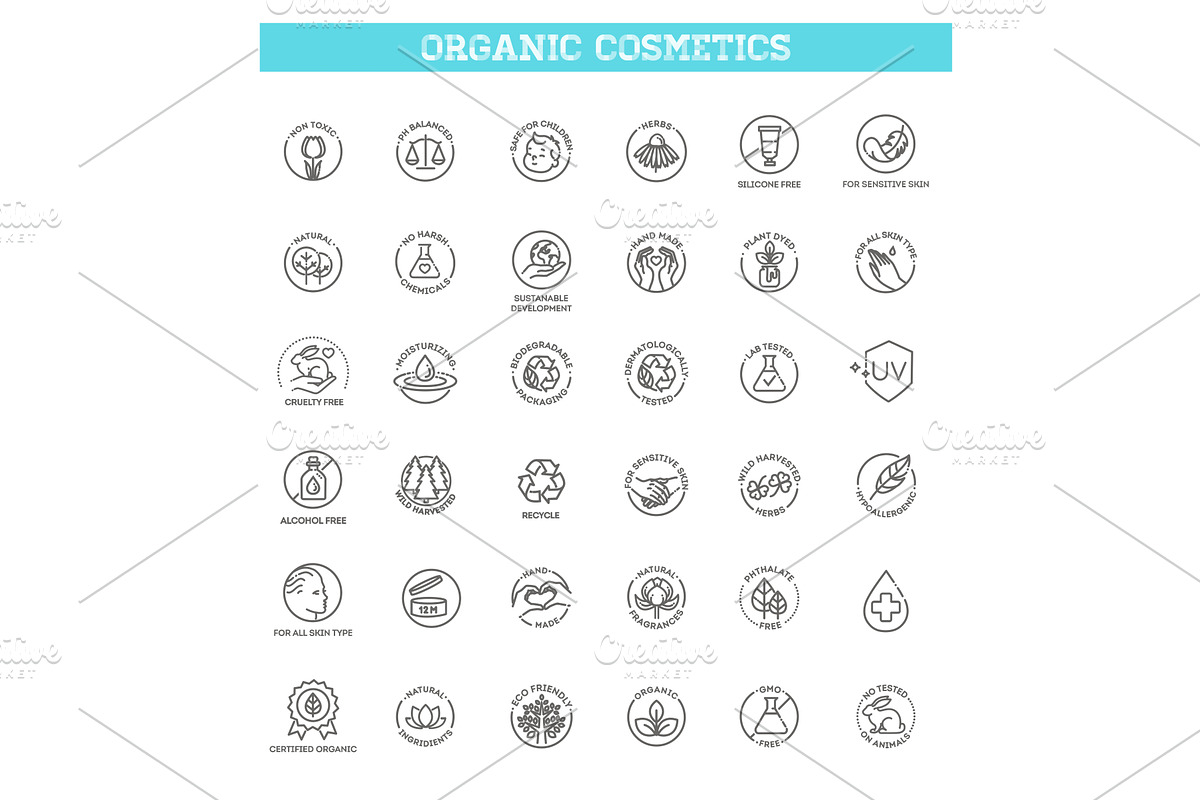 Eco friendly handmade products, an Outline Icon by Tettygreen