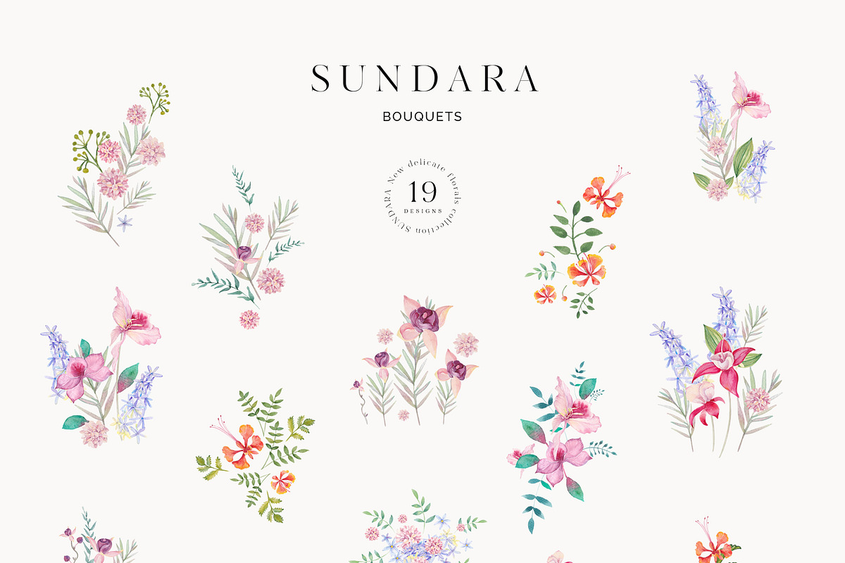 Sundara floral collection, an Illustration by SoNice (Photo 6 of 14)