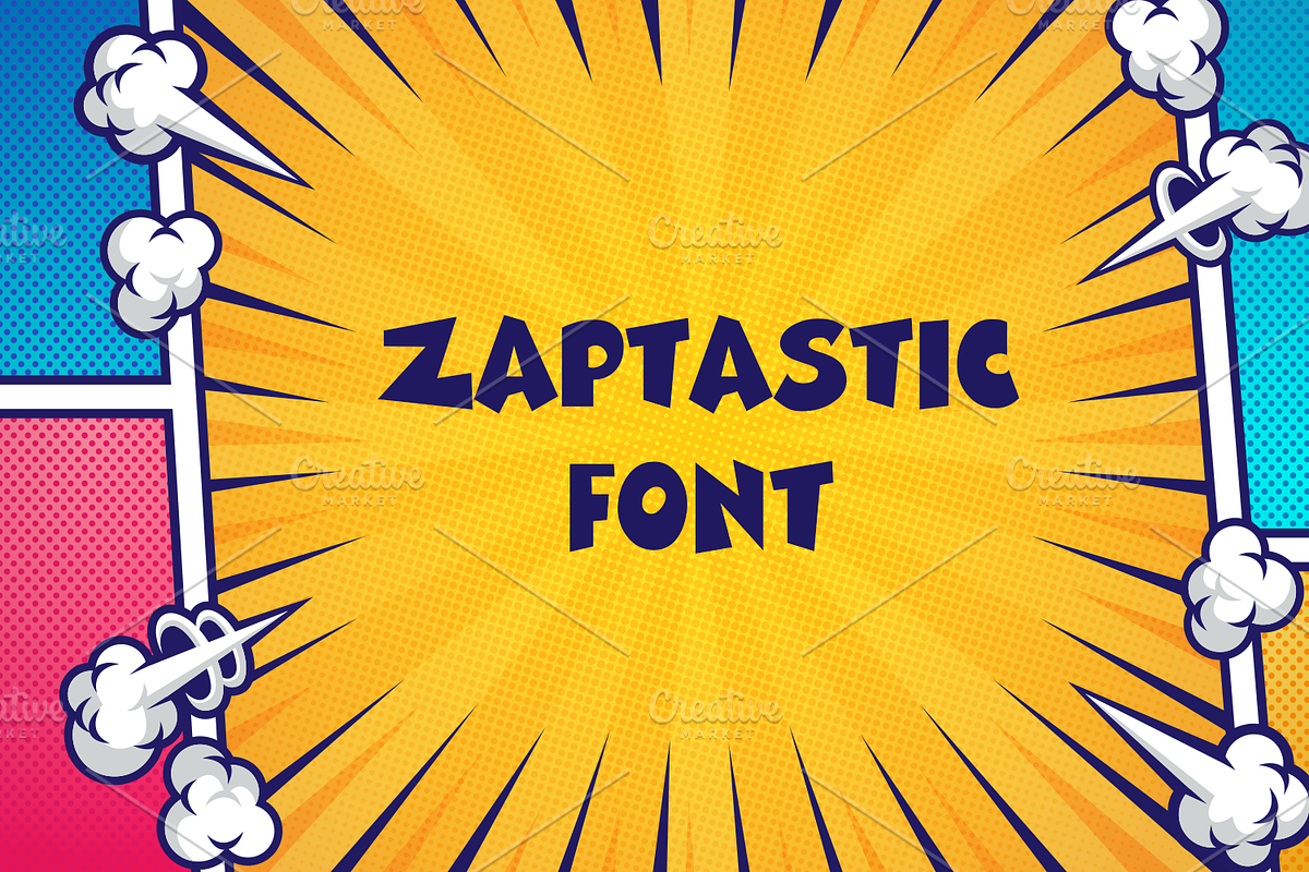 Zaptastic-font-Regular-097-25, a Font by canve (Photo 2 of 2)