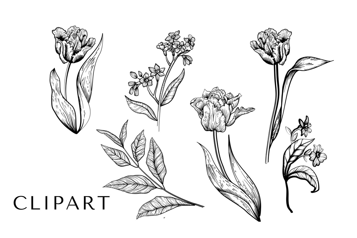 Toile Fleurie, Pattern & Motifs, a Pattern Graphic by lukodje (Photo 2 of 10)