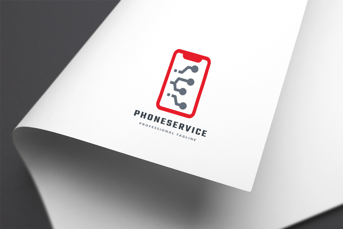 Phone Service Logo, a Branding & Logo Template by Design_Planet