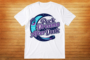 Hockey Life Hockey T-Shirt Design, an Object Graphic by jahid234