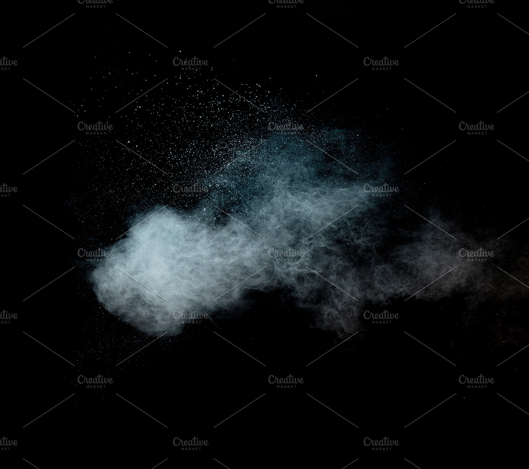 Dust cloud on black background, a Nature Photo by Tuomas Kujansuu Photos