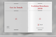 Red Fashion Studio Brochure Template, a Brochure Template by Boris Cupac (Thumbnail 4 of 7)