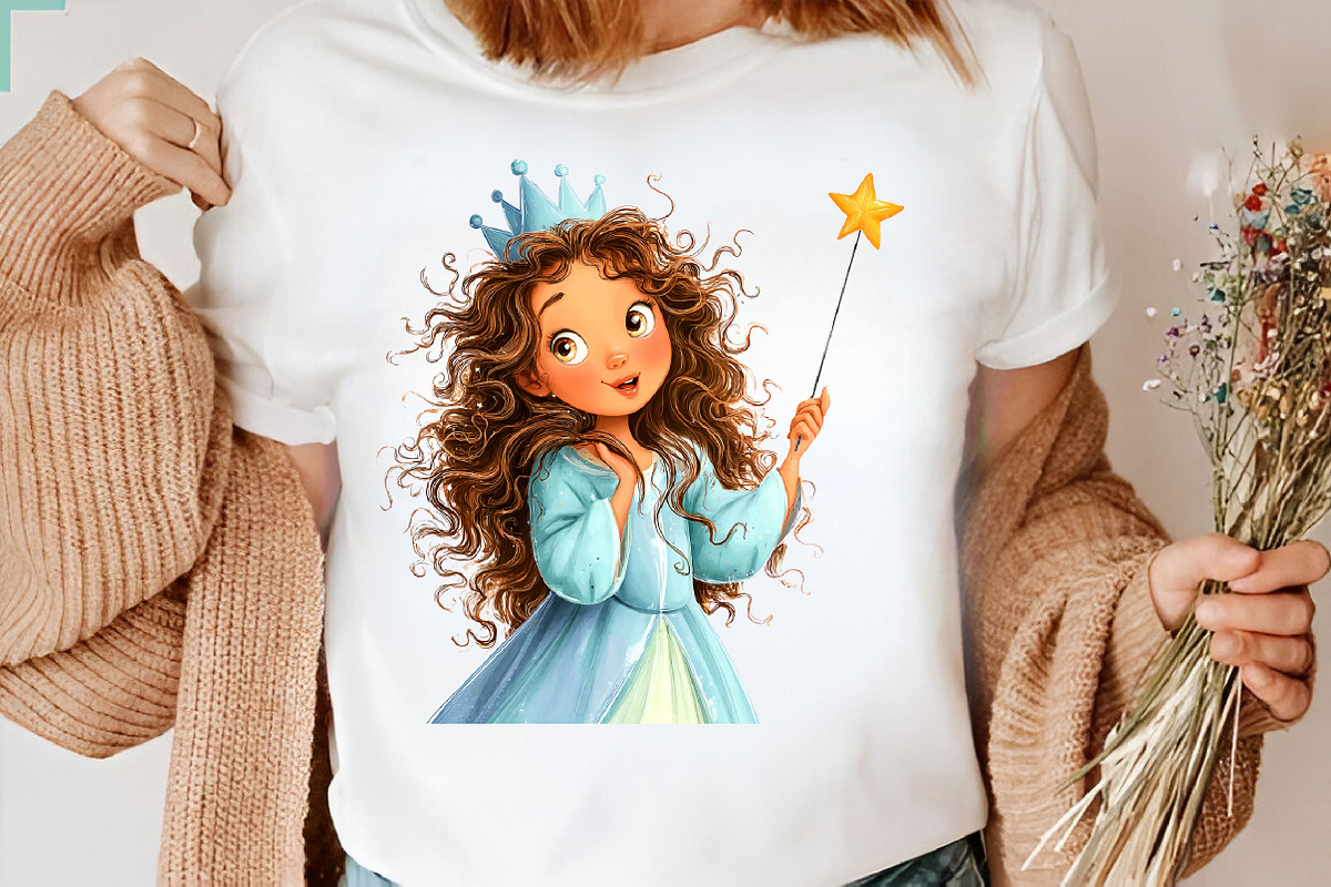 Whimsical Birthday Girl PNG Clipart, a Seasonal Illustration by CreationArt (Photo 6 of 7)