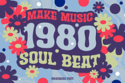Moonwish a Bold Groovy Font, a Sans Serif Font by Rasiorise Studio (Thumbnail 10 of 12)