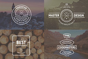 Clean and Clever Insignias - Badges, a Work Illustration by Sargatal (Thumbnail 4 of 4)