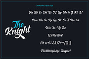The Knight - Bold Script, a Script Font by PutraCetol Studio (Thumbnail 9 of 10)