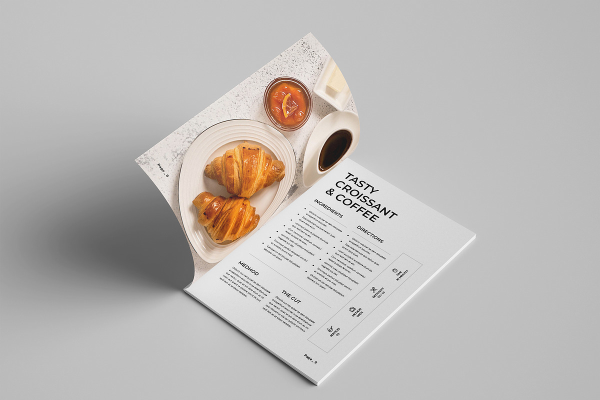 Cookbook | Recipe Book Template, a Brochure Template by Spark_Creative (Photo 5 of 17)