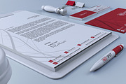 -75% Red Corporate Identity, a Stationery Template by Marvel (Thumbnail 4 of 5)