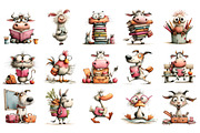 Whimsical Farm School PNG, an Animal Illustration by Nicolle's Colorful Art (Thumbnail 2 of 5)