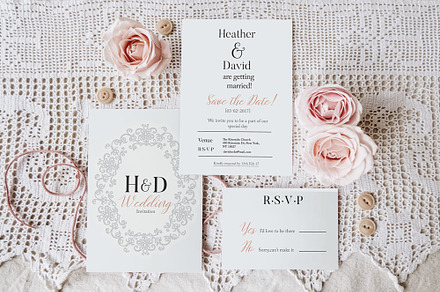 Wedding Invite/R.S.V.P/SaveTheDate