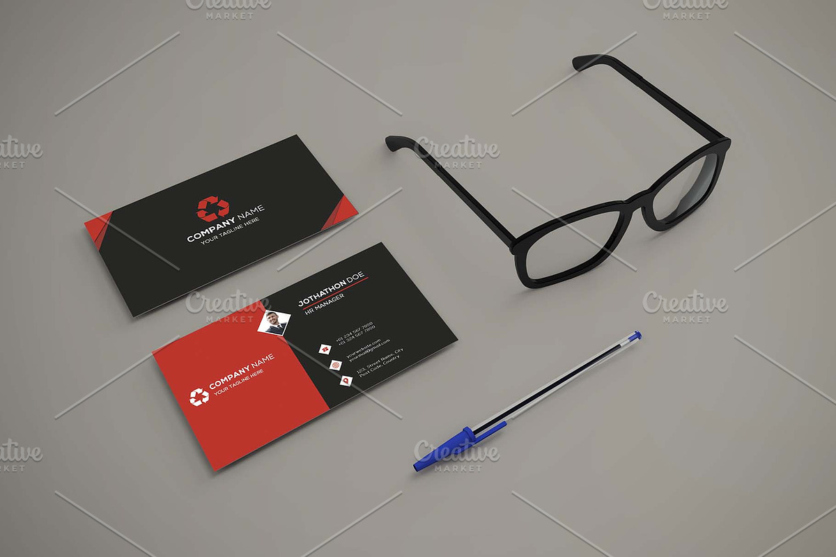 Business Card Template, a Business Card Template by nandinigraphics (Photo 2 of 4)