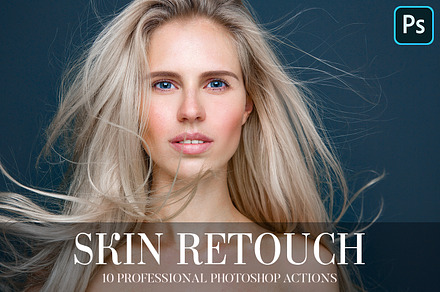 Photoshop Actions - Skin Retouch, an Action Add-On by FixThePhoto