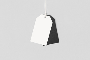 Clothing or gift tag mockup, JPEG, a Beauty & Fashion Photo by Shablon