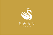 Swan Logo Template, a Branding & Logo Template by johnkent (Thumbnail 3 of 3)