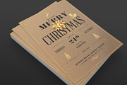 Christmas Flyer / Invitation, a Flyer Template by Corrella Design (Thumbnail 1 of 3)