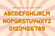 Orter - Retro Color Font, a Sans Serif Font by Letterayu Studio (Thumbnail 4 of 6)