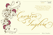 Laurente script, a Script Font by Slex Studio (Thumbnail 7 of 10)