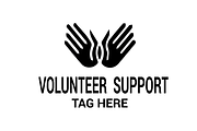 Volunteer Support Logo, a Branding & Logo Template by sologeek (Thumbnail 2 of 3)