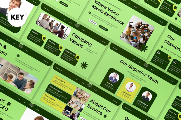Company Profile Keynote preview 5