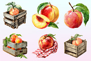 Cute Peaches Garden Fruit Png, a Graphic by CitraGraphics (Thumbnail 3 of 4)