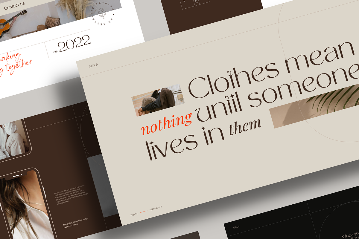 Arza Presentation Template, a Presentation Template by Angkalimabelas (Photo 4 of 5)