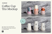 Takeaway Coffee Cup Mockup, a Cups & Container Mockup by mockstar (Thumbnail 1 of 6)