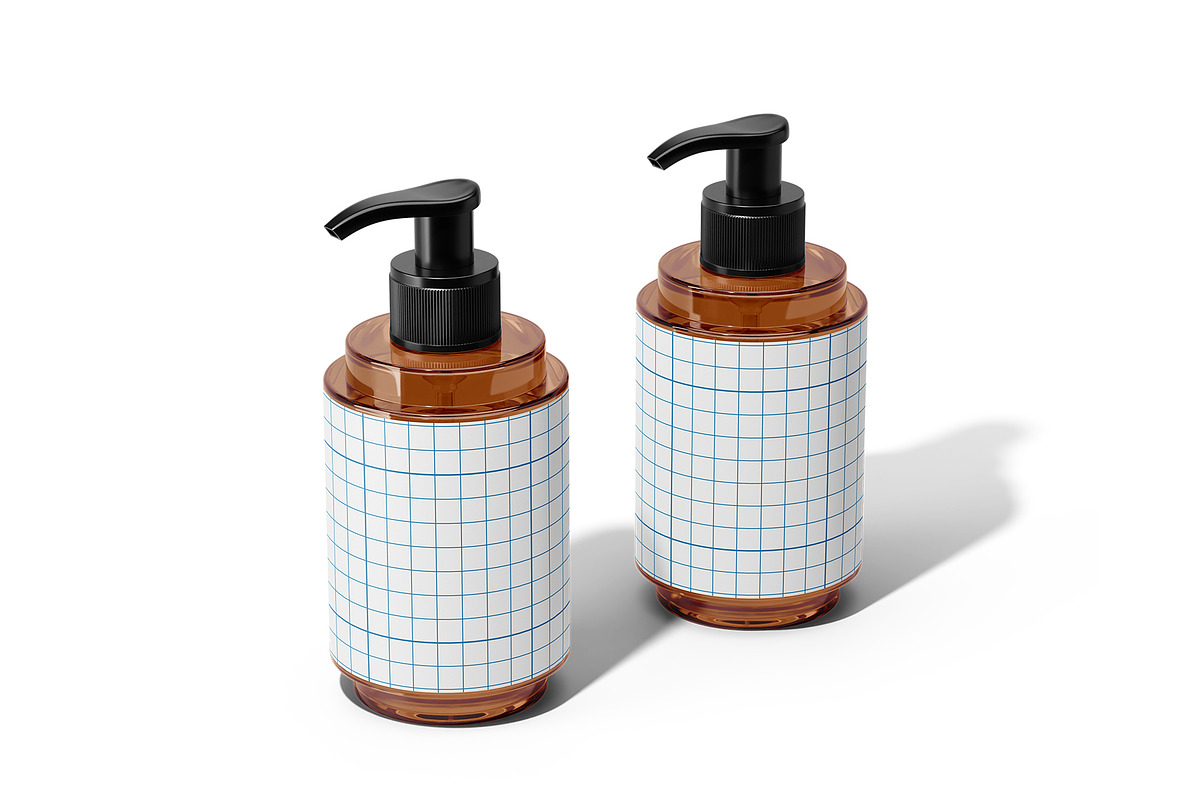 Cosmetic Pump Bottle Mockup, a Packaging Mockup by Akebareee (Photo 3 of 3)