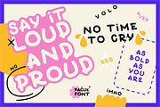 Pacuk - round handwritten font, a Handwritten Font by Pásha (Thumbnail 2 of 5)