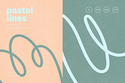 Pastel Lines - Abstract Backgrounds, a Background Graphic by Léo Alexandre (Thumbnail 4 of 14)