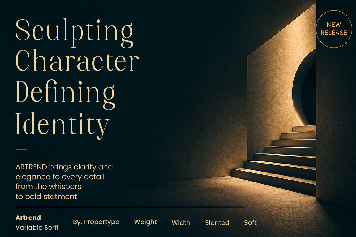 Artrend, a Serif Font by Propertype (Photo 13 of 15)