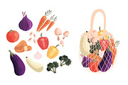 Vegetables posters, banners, pattern, a Decorative Illustration by Blue Lela Design (Thumbnail 6 of 13)