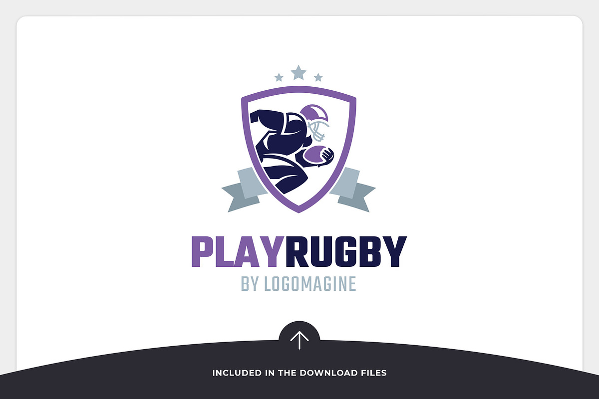 Play Rugby Logo Template, a Branding & Logo Template by LOGOMAGINE (Photo 9 of 16)