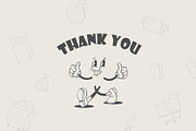 Retro Mascot Creator Kit, an Icon by Anastasiya Klempach (Thumbnail 7 of 7)