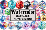 Disco Clipart, an Illustration by Design Market (Thumbnail 1 of 3)