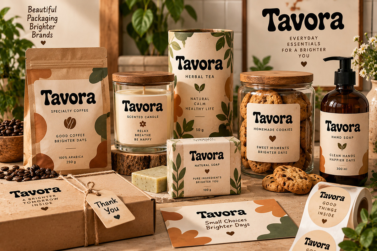 Tavora – Playful Bold Display Font, a Script Font by Wow Magic (Photo 4 of 5)