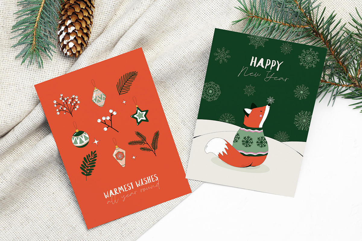 Winter Wonderland: Illustrations Set, an Animal Illustration by marmarina (Photo 14 of 16)