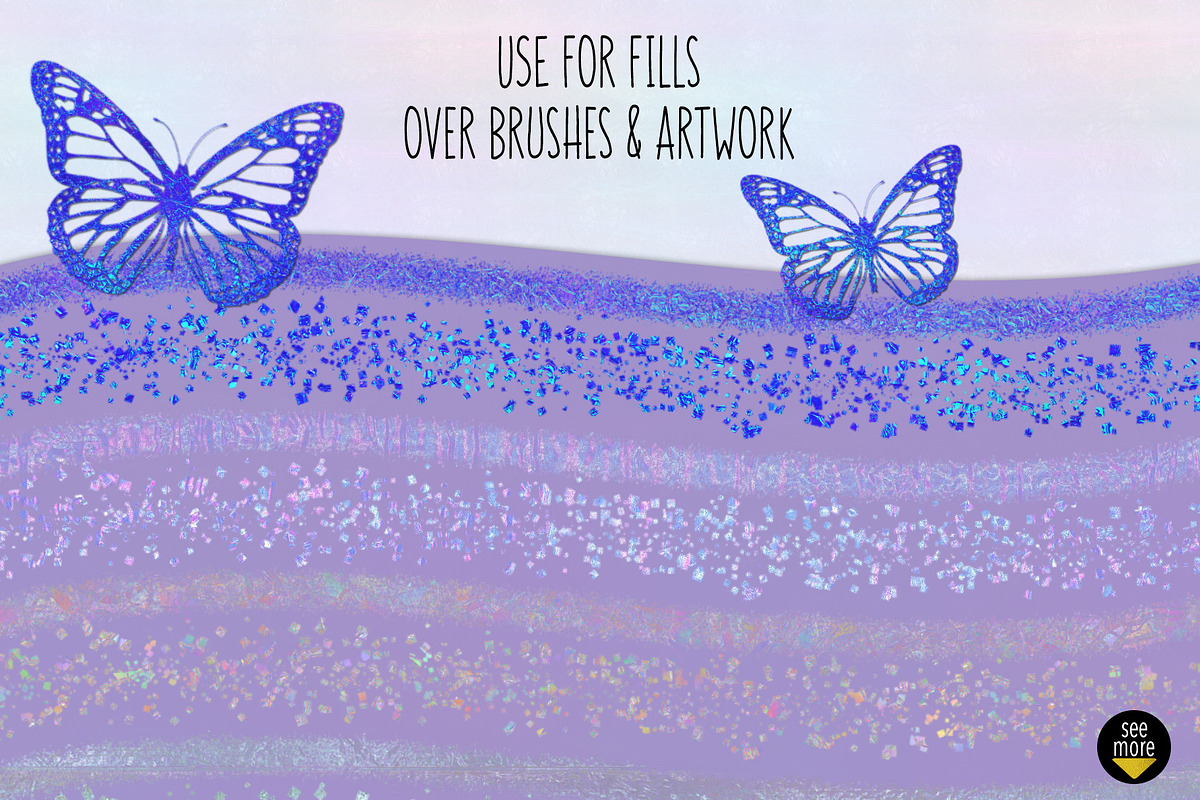 Iridescent Mix 1, a Texture Graphic by Julie Campbell (Photo 5 of 5)